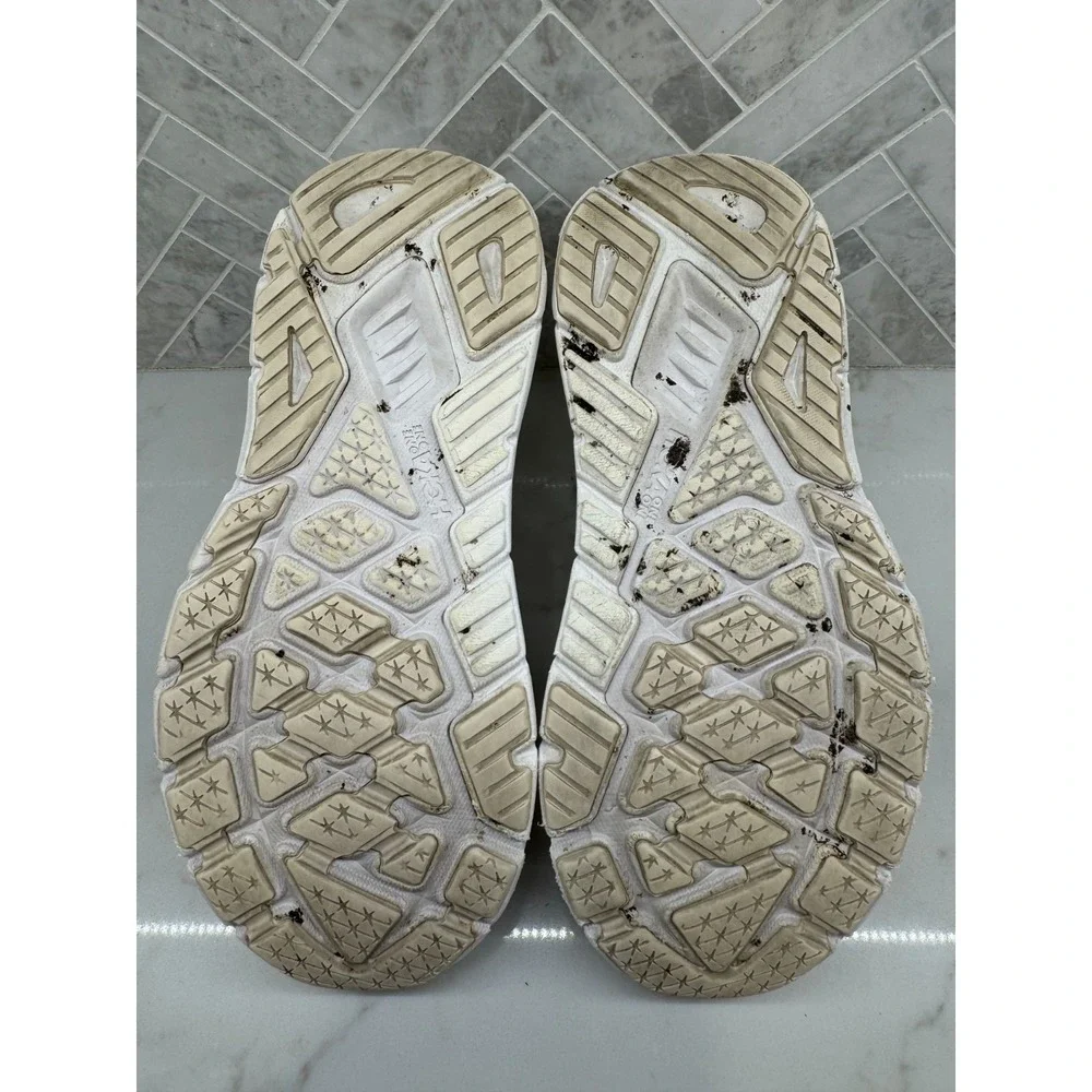 Hoka One One Arahi 7 Running Shoes Women Size 8.5 B 8.5B White Athletic Sneakers